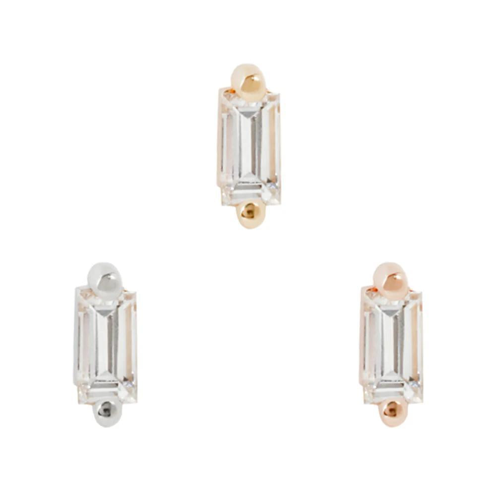 Buddha | 14k gold | Paris | White Topaz