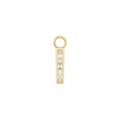 Buddha | 14k gold | Invitation Charm | CZ